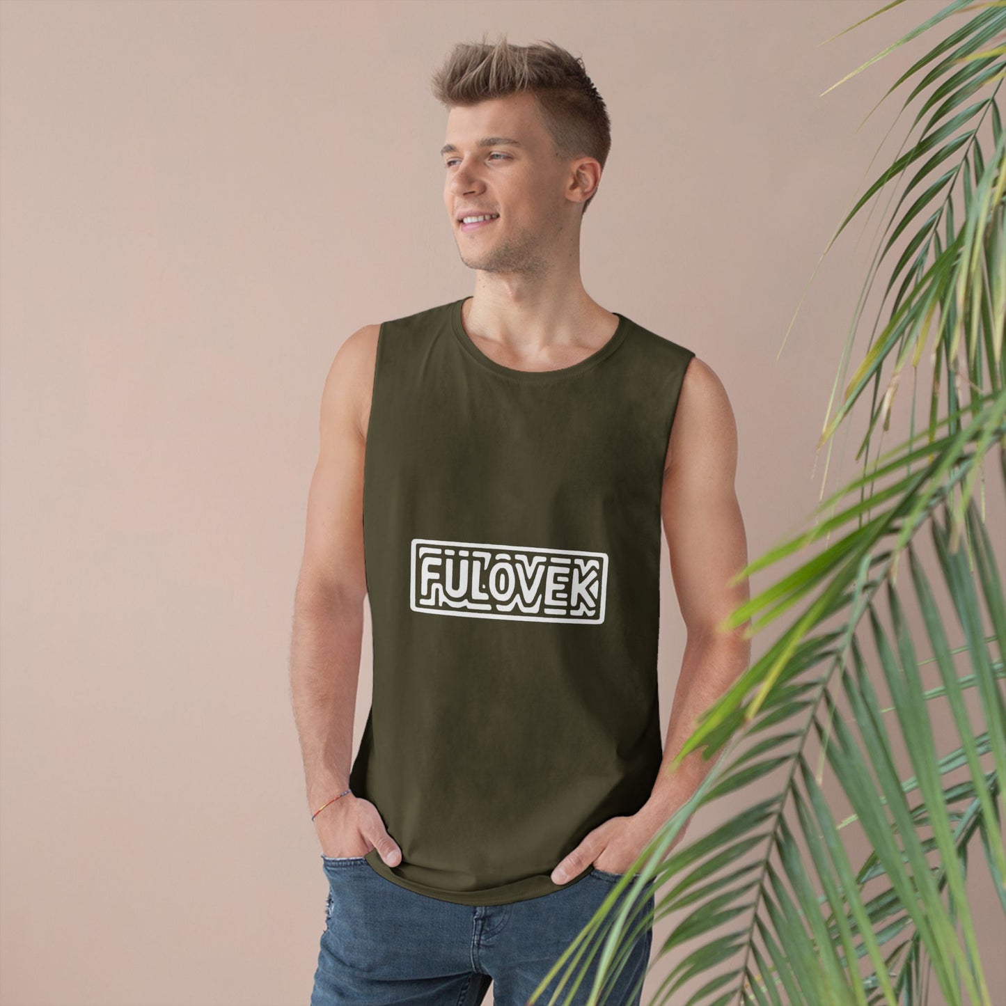 FULOVEK - Unisex Tank Top, Casual Summer Tee, Vacation Clothing, Graphic Workout Shirt, Stylish Layering Piece, Gifts for Him and Her