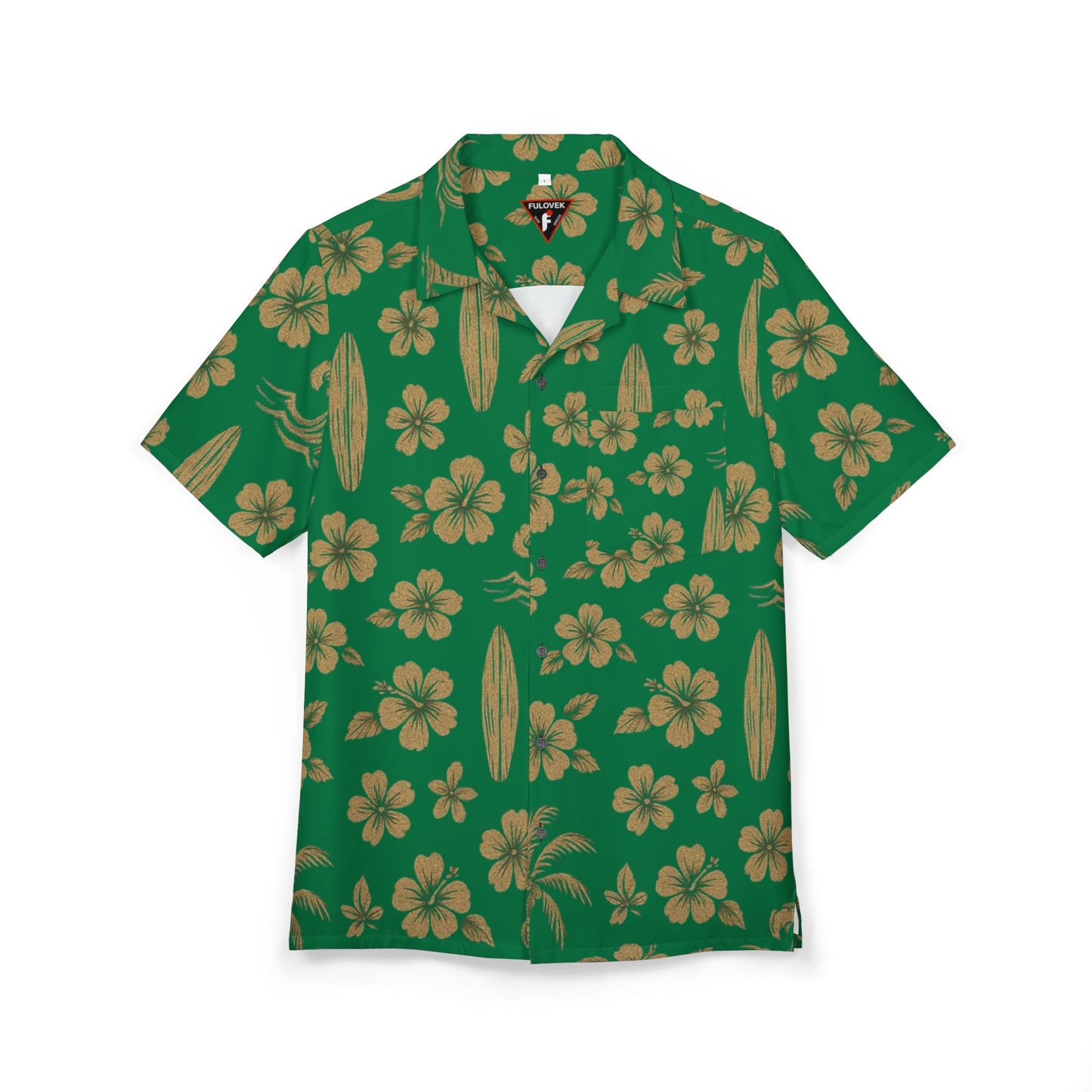 FULOVEK - Tropical Button-Down Shirt, Embrace the Sunshine with This Stylish Hawaiian Shirt, Perfect for Summer Vacations, Beach Parties, Luau [...]