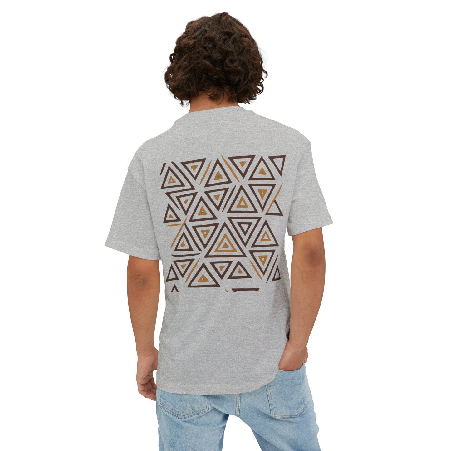FULOVEK - TRIBAL COLLECTION - Oversized Tee - Unisex Boxy Shirt, Casual Wear, Trendy Outfit, Gift for Him, Gift for Her