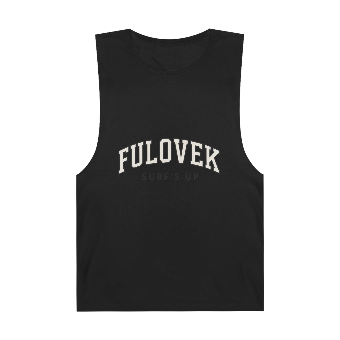 FULOVEK - Unisex Surf's Up Tank Top - Relaxed Casual Style for Beach Lovers
