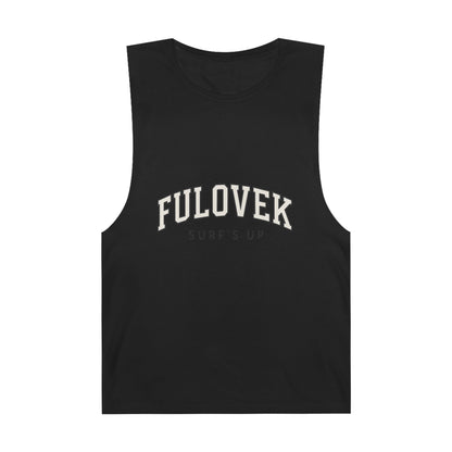 FULOVEK - Unisex Surf's Up Tank Top - Relaxed Casual Style for Beach Lovers