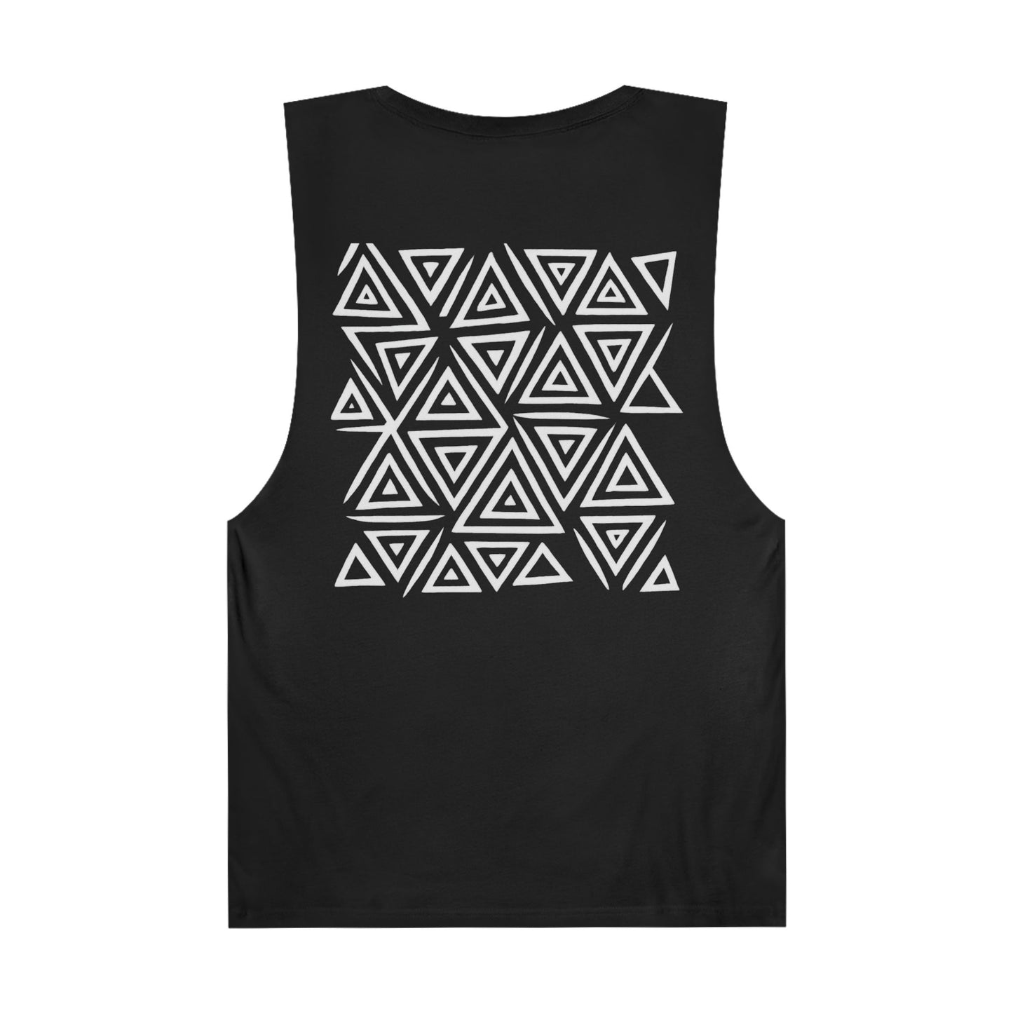 FULOVEK - Unisex Barnard Geometric Tribal Tank Top | Casual Summer Wear, Beach Attire, Workout Shirt, Graphic Tee, Gift for Friends