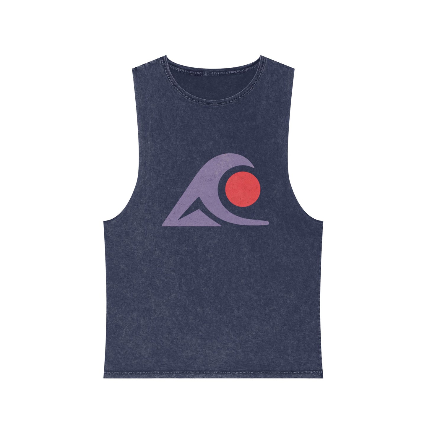 Unisex Stonewash Graphic Tank Top - Vibrant Retro Wave Design, Summer Beachwear, Casual Layering, Gift for Outdoor Lovers, Trendy [...]