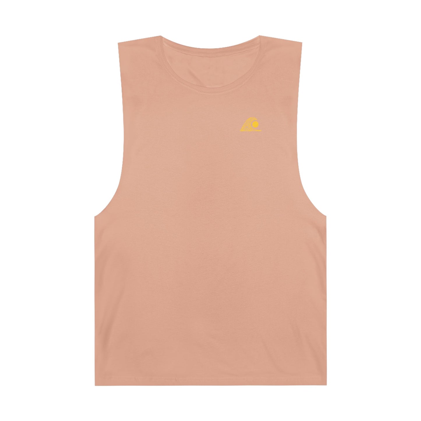 FULOVEK - Unisex Barnard Geometric Tribal YELLOW Tank Top | Casual Summer Wear, Beach Attire, Workout Shirt, Graphic Tee, Gift for Friends