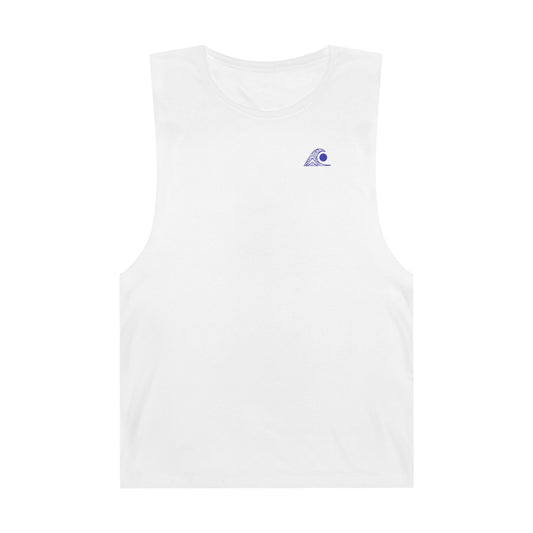 FULOVEK - Unisex Barnard Geometric Tribal PURPLE Tank Top | Casual Summer Wear, Beach Attire, Workout Shirt, Graphic Tee, Gift for Friends