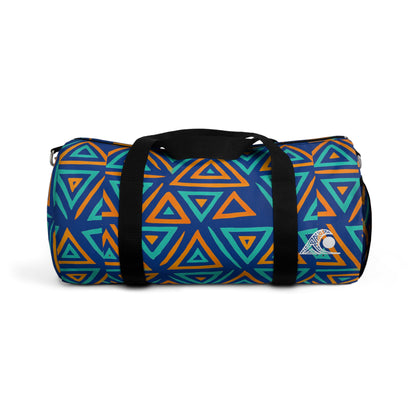 FULOVEK - Trendy Geometric Duffel Bag for Gym, Weekend Getaways, Sports, Travel, Stylish Luggage, Gift for Her, Adventure Essentials