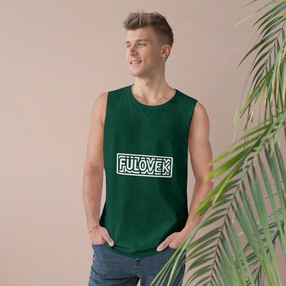 FULOVEK - Unisex Tank Top, Casual Summer Tee, Vacation Clothing, Graphic Workout Shirt, Stylish Layering Piece, Gifts for Him and Her