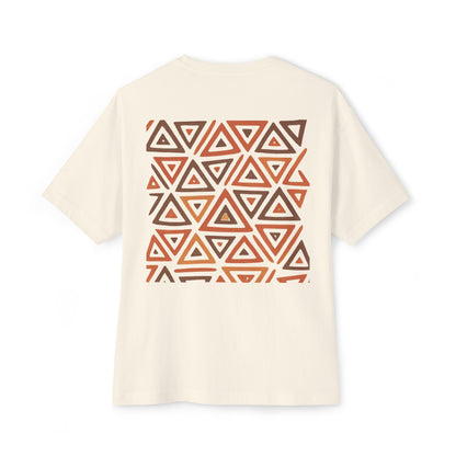 FULOVEK - TRIBAL COLLECTION - Oversized Tee - Unisex Boxy Shirt, Casual Wear, Trendy Outfit, Gift for Him, Gift for Her