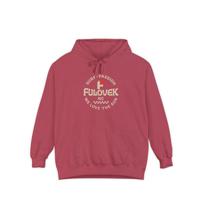 FULOVEK - Surf-Inspired Unisex Hoodie - We Love the Sun - Casual Style, Beach Vibes, Perfect for Gifts, Summer Wear, Adventure Ready