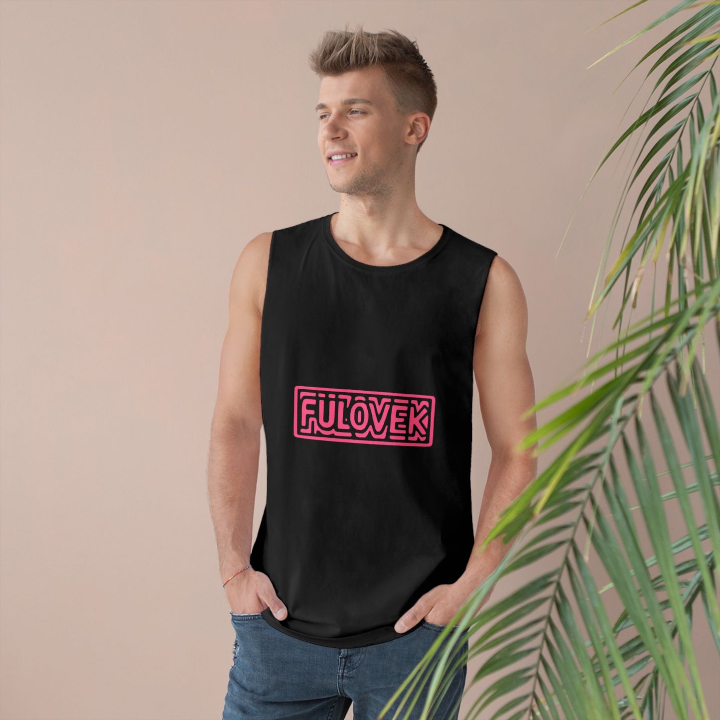 FULOVEK - Unisex Tank Top, Casual Summer Tee, Vacation Clothing, Graphic Workout Shirt, Stylish Layering Piece, Gifts for Him and Her