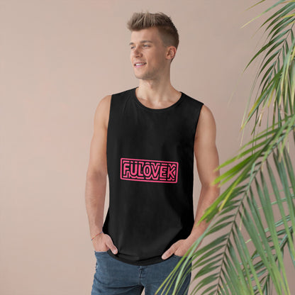 FULOVEK - Unisex Tank Top, Casual Summer Tee, Vacation Clothing, Graphic Workout Shirt, Stylish Layering Piece, Gifts for Him and Her