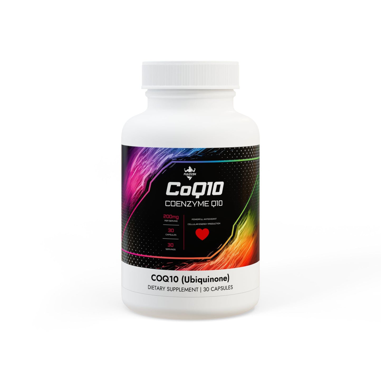 CoQ10 (Ubiquinone) Supplement (30 Capsules)
