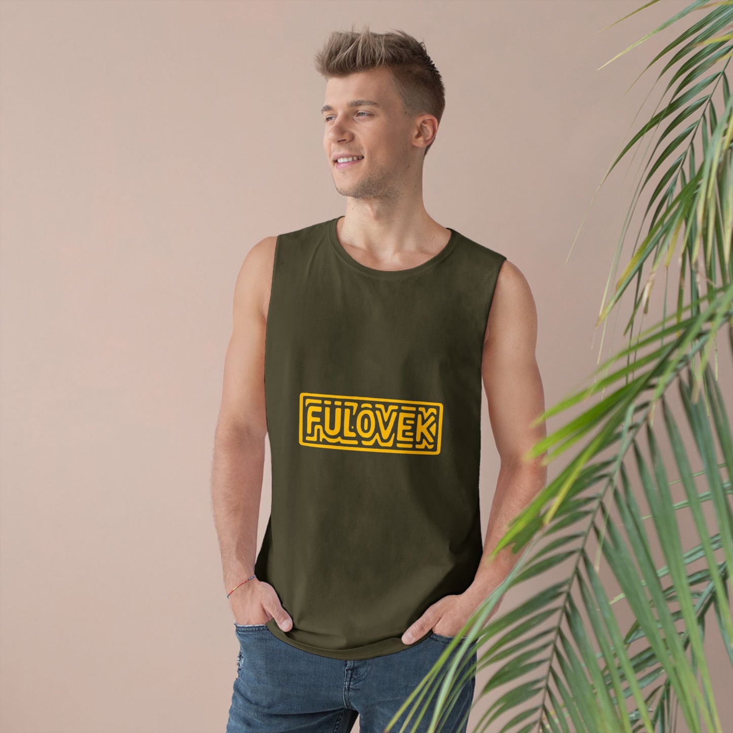 FULOVEK - Unisex Tank Top, Casual Summer Tee, Vacation Clothing, Graphic Workout Shirt, Stylish Layering Piece, Gifts for Him and Her