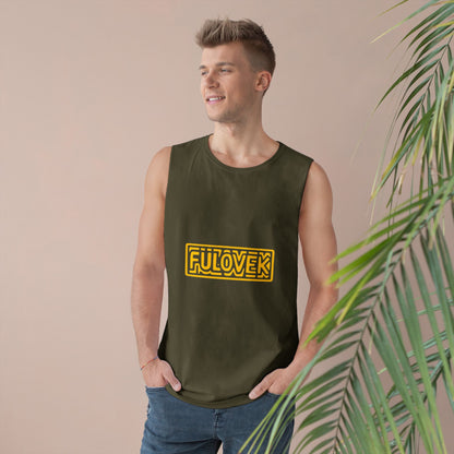 FULOVEK - Unisex Tank Top, Casual Summer Tee, Vacation Clothing, Graphic Workout Shirt, Stylish Layering Piece, Gifts for Him and Her