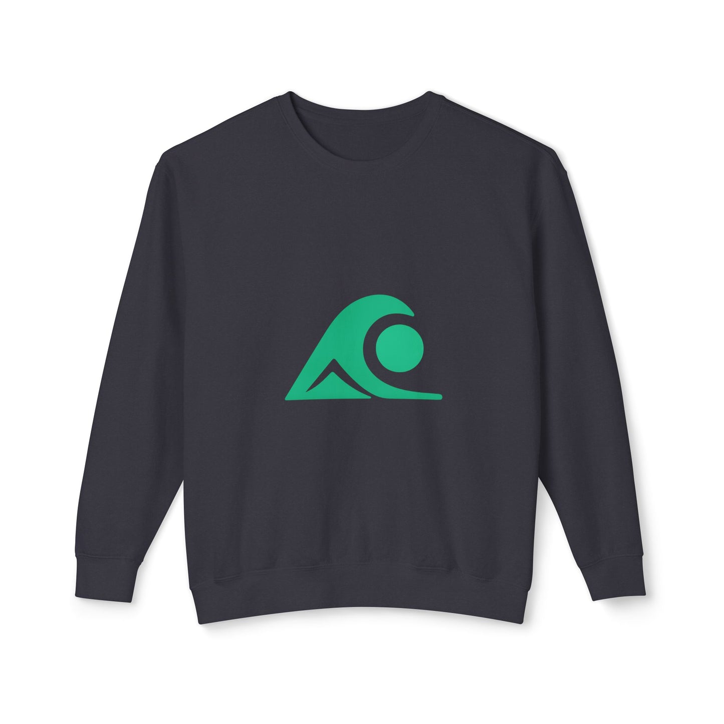 FULOVEK - Coastal Vibes Unisex Crewneck Sweatshirt, Beach Apparel, Perfect for Casual Outings, Lightweight Sweater, Ocean Lover Gift