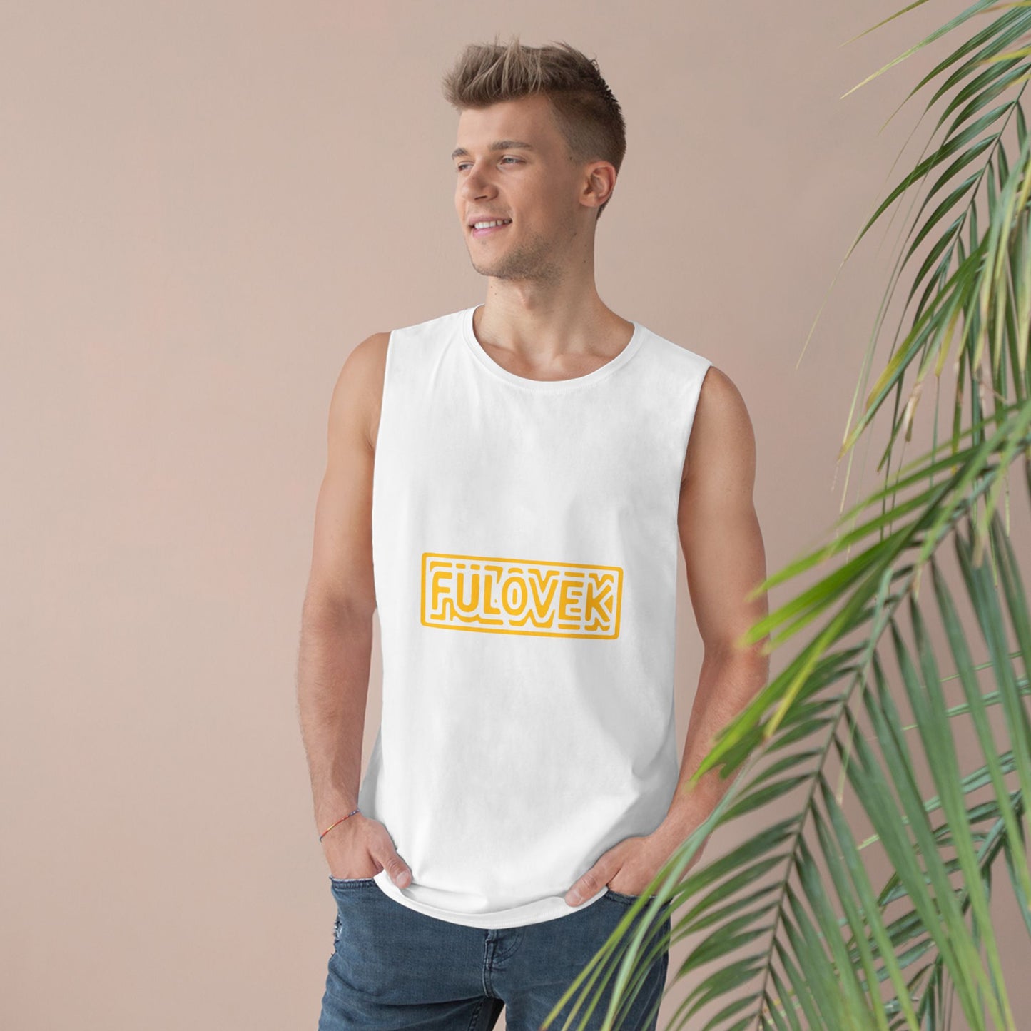 FULOVEK - Unisex Tank Top, Casual Summer Tee, Vacation Clothing, Graphic Workout Shirt, Stylish Layering Piece, Gifts for Him and Her