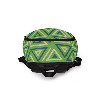 FULOVEK - Trendy Tribal Unisex Backpack | Stylish Travel Bag, School Book Bag, Patterned Rucksack, Modern Gift for Him or Her