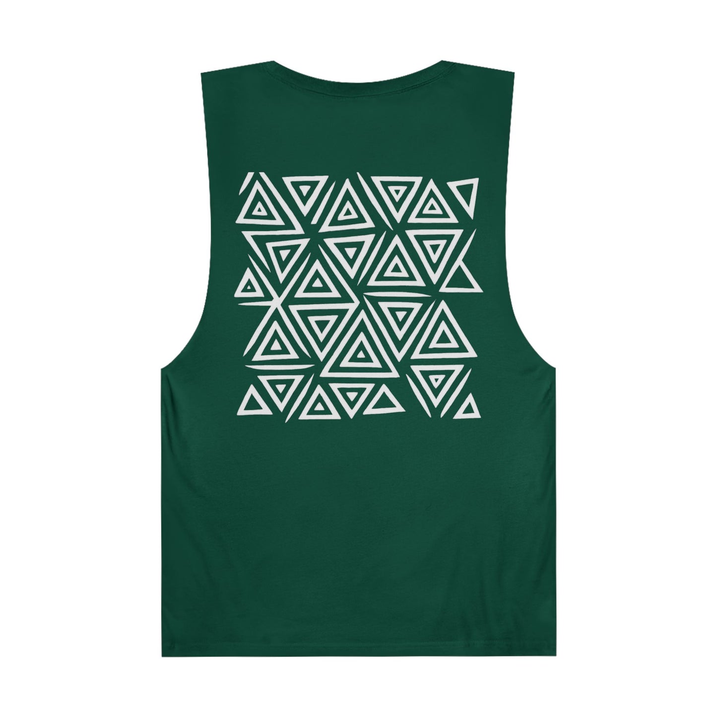 FULOVEK - Unisex Barnard Geometric Tribal Tank Top | Casual Summer Wear, Beach Attire, Workout Shirt, Graphic Tee, Gift for Friends