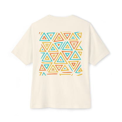 FULOVEK - TRIBAL COLLECTION - Oversized Tee - Unisex Boxy Shirt, Casual Wear, Trendy Outfit, Gift for Him, Gift for Her