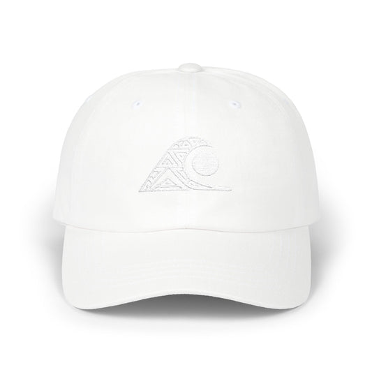 FULOVEK - Tribal Classic Dad Cap with Wave Design, Casual Baseball Hat, Gift for Beach Lovers, Summer Accessory, Trendy Stylish Cap, Tribal