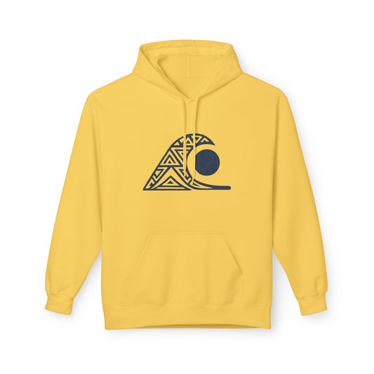 FULOVEK - Stylish Beach Vibe Hoodie, Unisex Midweight Fleece, Casual Wear, Perfect for Coastal Getaways, Gift for Ocean Lovers