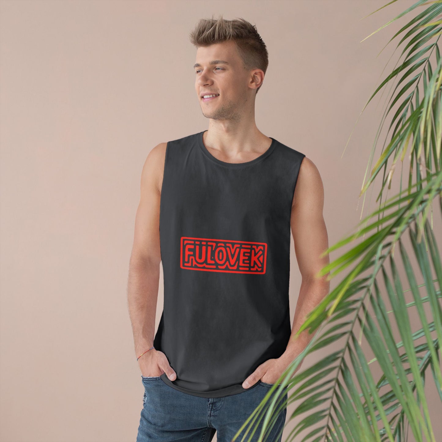FULOVEK - Unisex Tank Top, Casual Summer Tee, Vacation Clothing, Graphic Workout Shirt, Stylish Layering Piece, Gifts for Him and Her