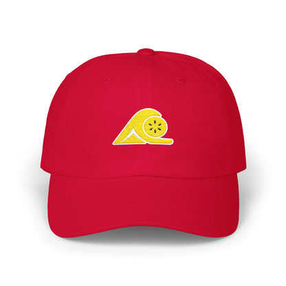 Classic Wave Dad Cap - Beach Lover's Hat, Casual Sun Hat, Summer Accessory, Relaxed Style, Tropical Banana